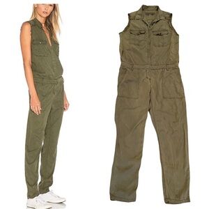 Etienne Marcel Olive Green Jumpsuit